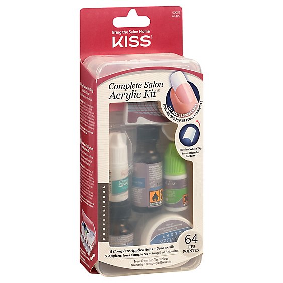 Kiss Complete Salon Acrylic Kit - 1 Each - Randalls